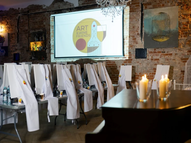 DesignLOFT22 przygotowany na wieczór malowania akrylami dla dorosłych